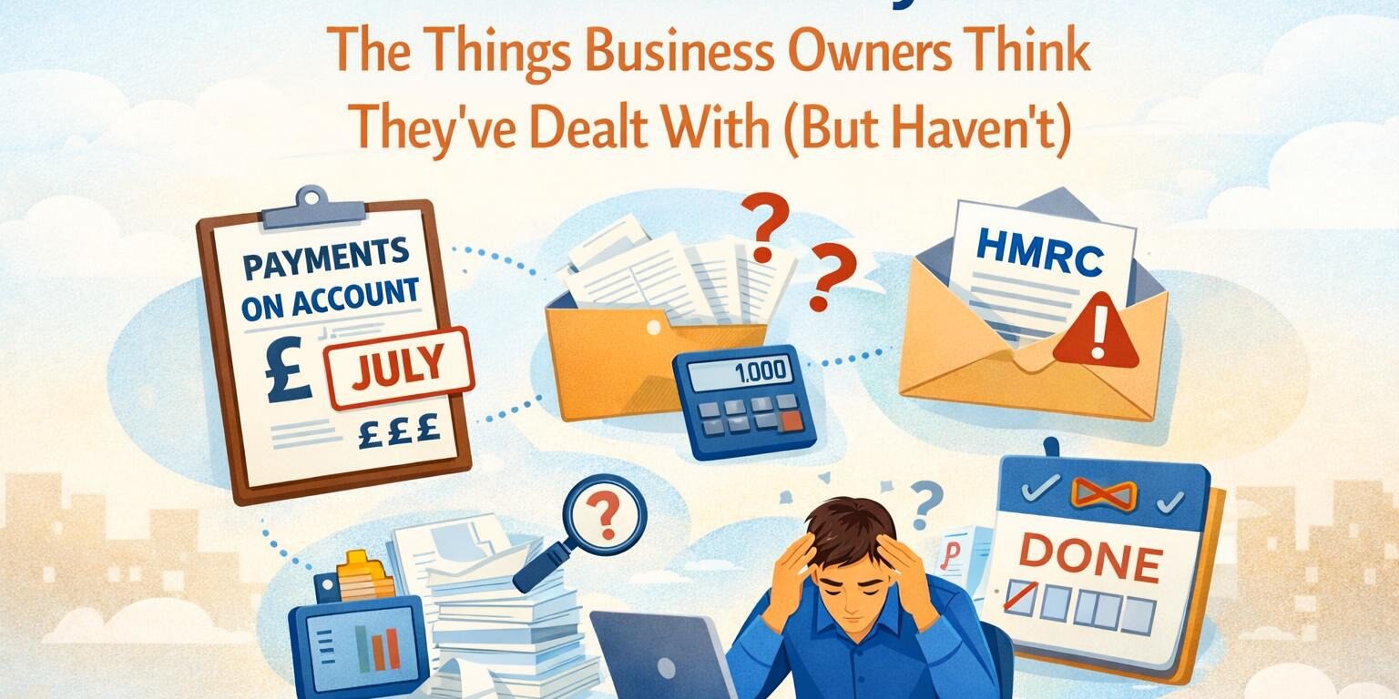 January may be over, but many business owners still have unresolved tax and cashflow issues. Here’s what often gets missed