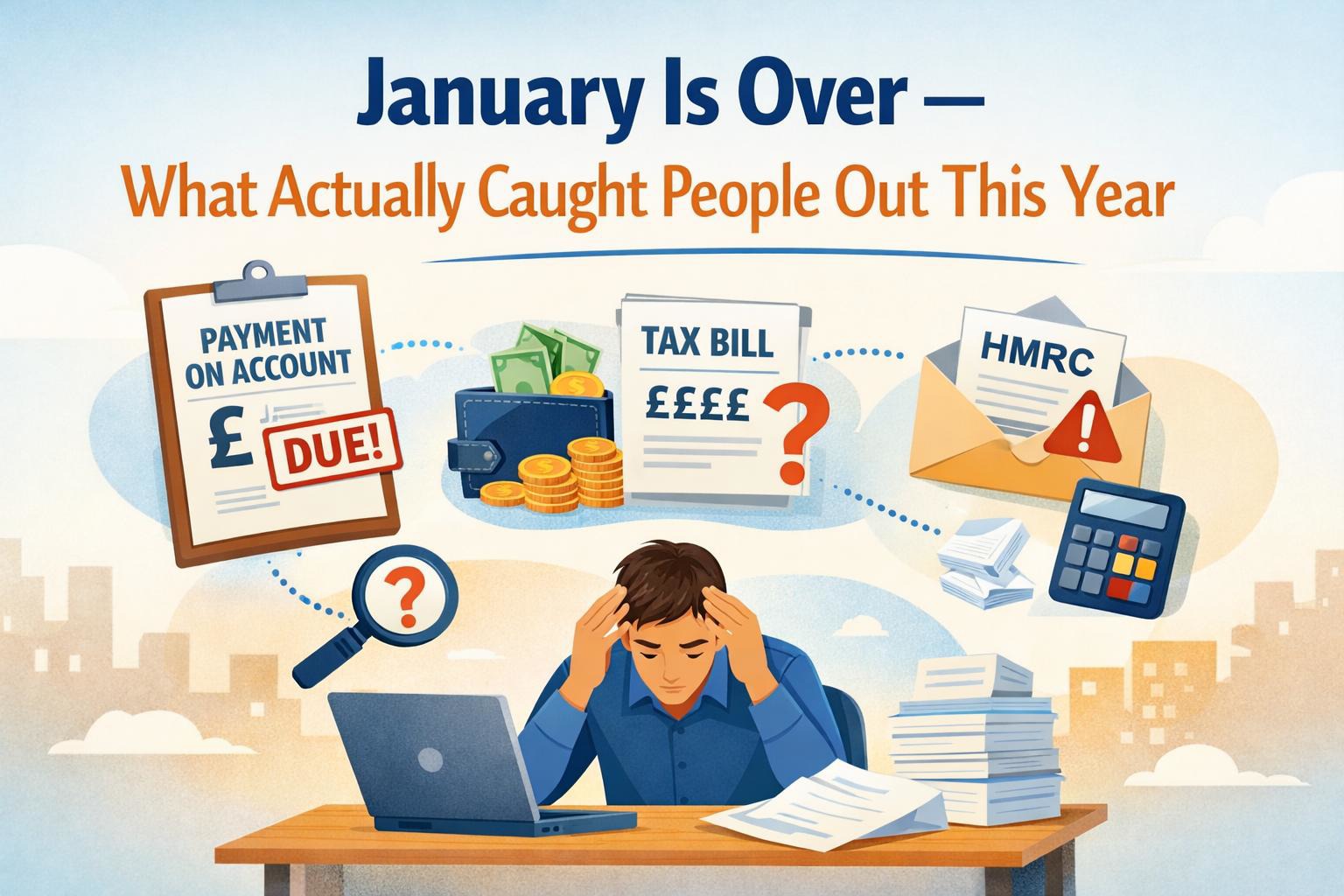 January Tax Mistakes Business Owners Made This Year January tax mistakes that caught UK business owners out after the Self Assessment deadline
