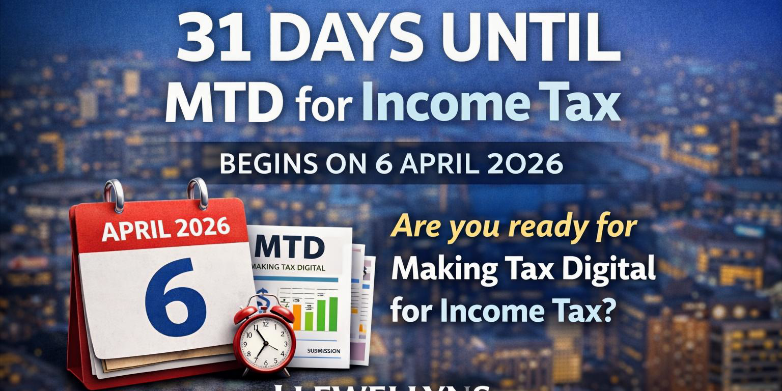 Making Tax Digital for Income Tax starting April 2026 countdown