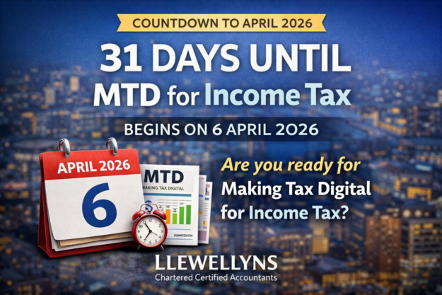 Making Tax Digital for Income Tax starting April 2026 countdown