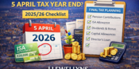 5 April 2026 tax year end planning checklist for UK business owners