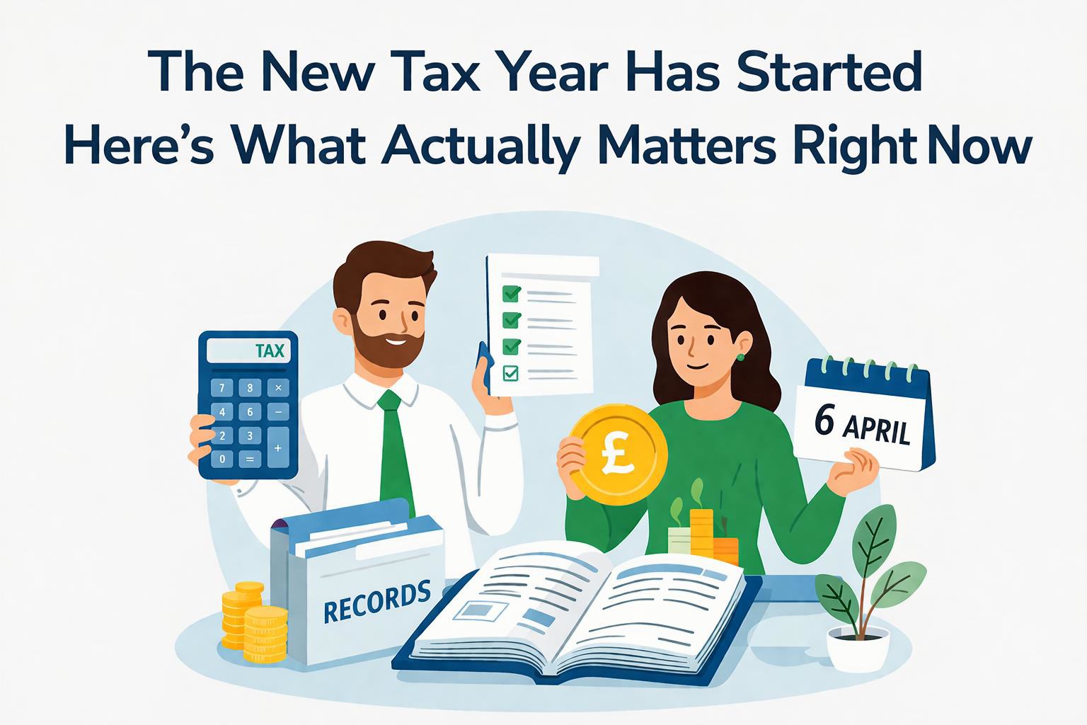 What to do at the start of the new tax year for small businesses and subcontractors UK