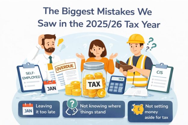 Common tax mistakes made by UK business owners and subcontractors in the 2025 26 tax year