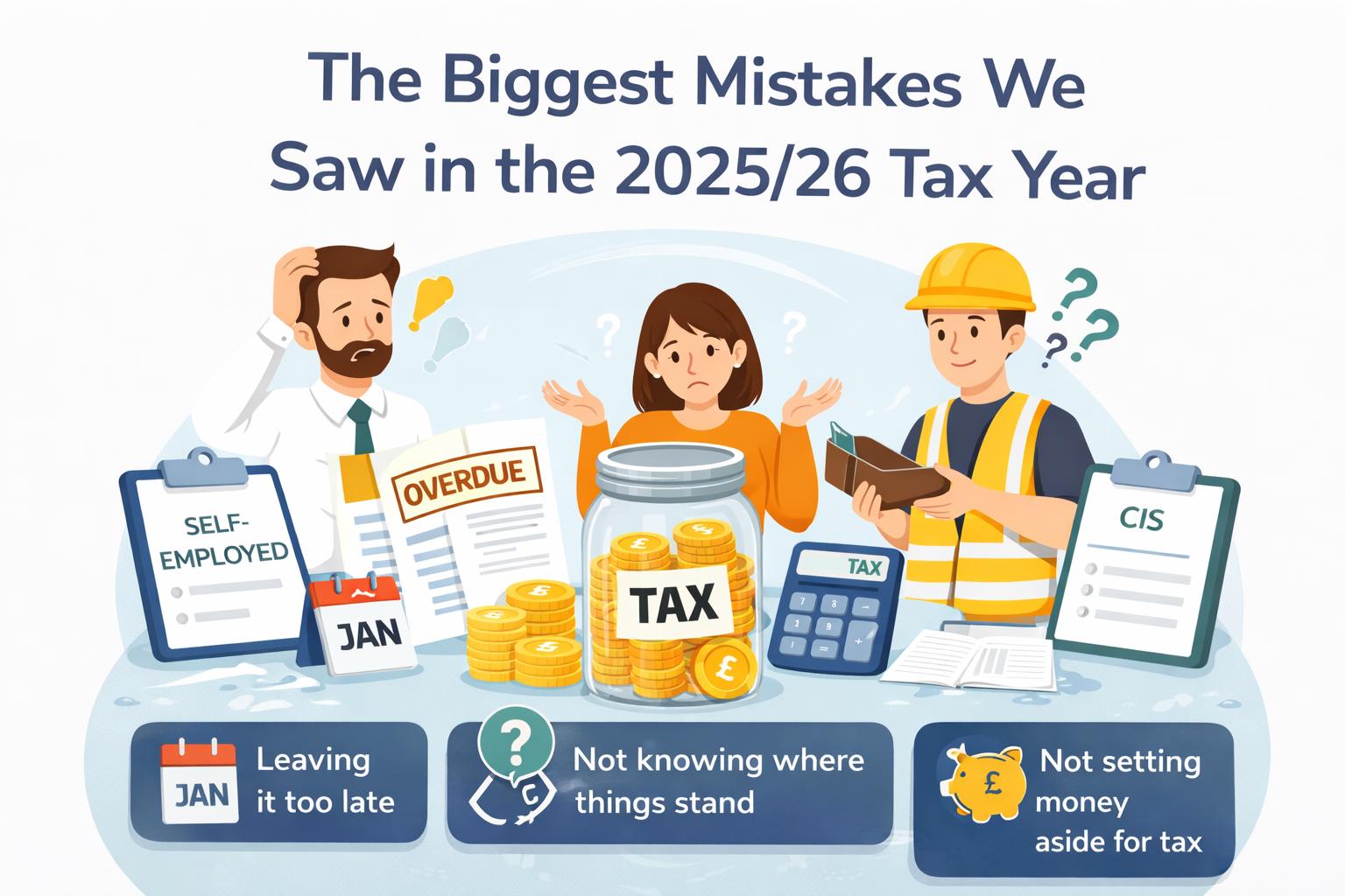 Common tax mistakes made by UK business owners and subcontractors in the 2025 26 tax year